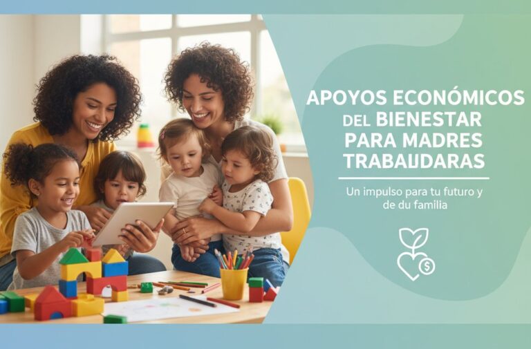 Lee más sobre el artículo Apoyos económicos del Bienestar para madres trabajadoras