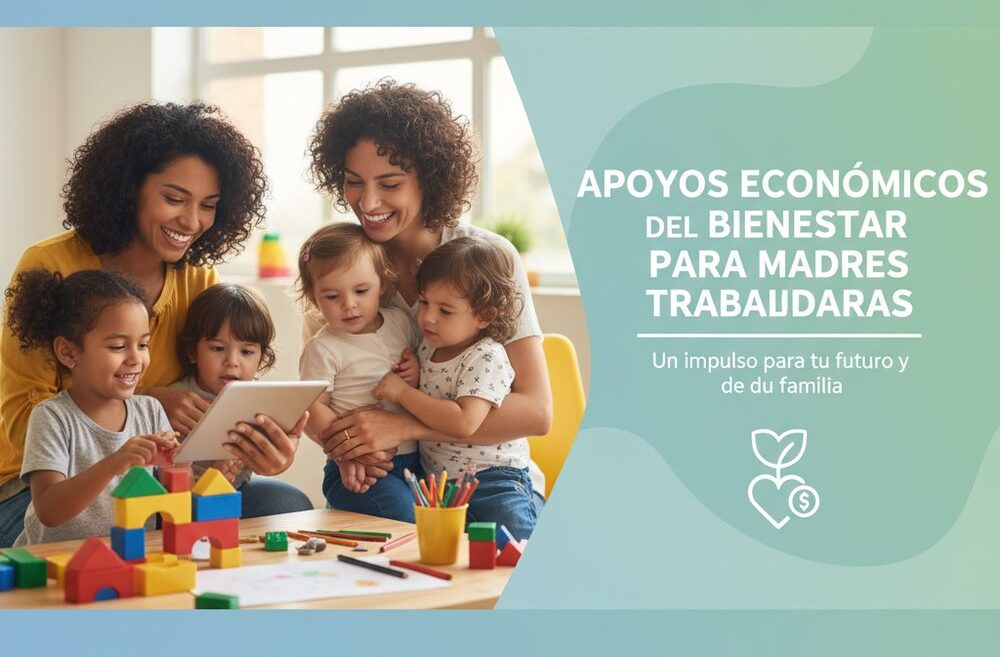 Apoyos económicos del Bienestar para madres trabajadoras