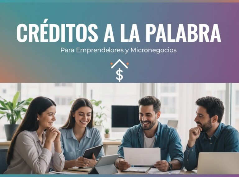 Lee más sobre el artículo Créditos a la Palabra para emprendedores y micronegocios