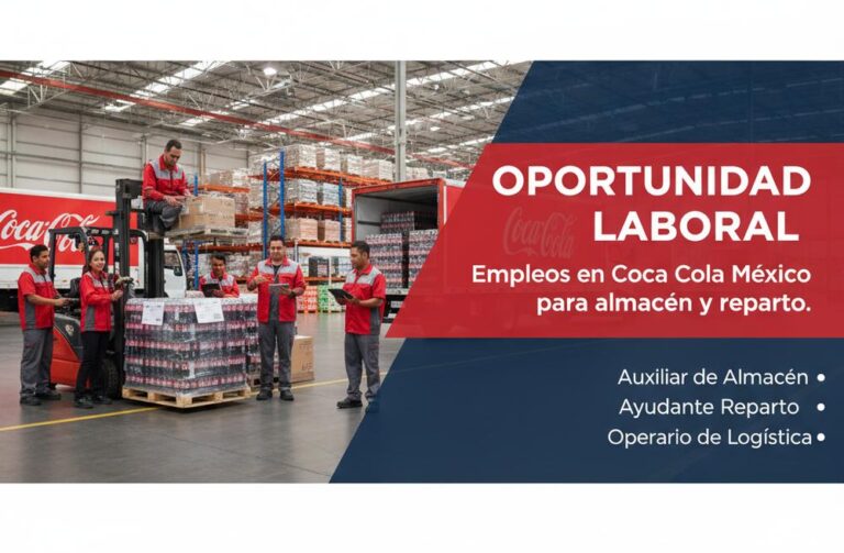 Lee más sobre el artículo Empleos en Coca Cola México para almacén y reparto