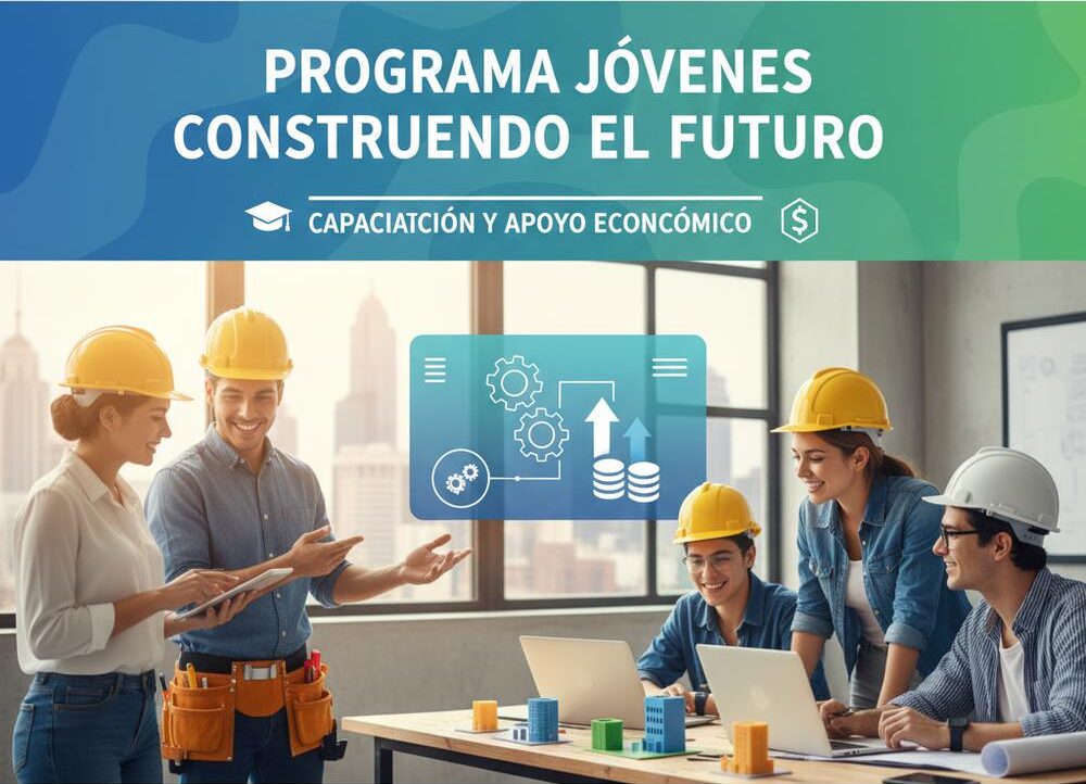 Lee más sobre el artículo Programa Jóvenes Construyendo el Futuro con capacitación y apoyo económico