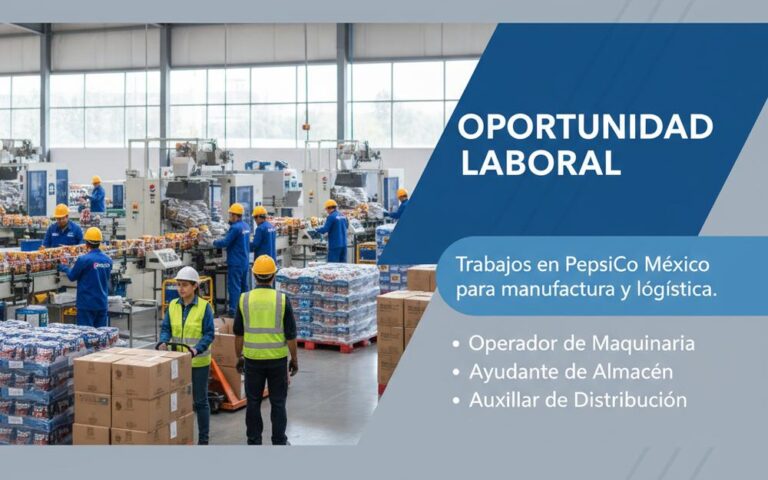 Lee más sobre el artículo Trabajos en PepsiCo México para manufactura y logística