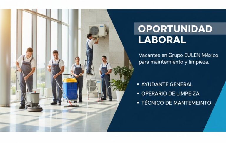 Lee más sobre el artículo Vacantes en Grupo EULEN México para mantenimiento y limpieza